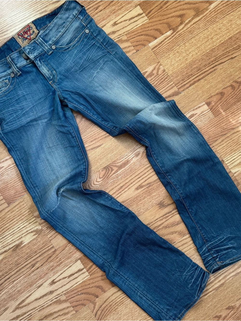 Guess vintage denim blue jeans W30